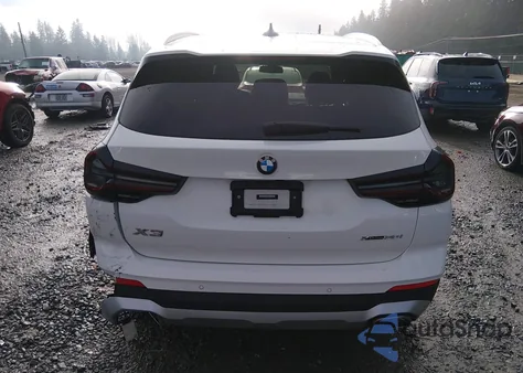 2022 BMW X3 xDrive30I from USA, damaged, VIN 5UX53DP04N9M51511